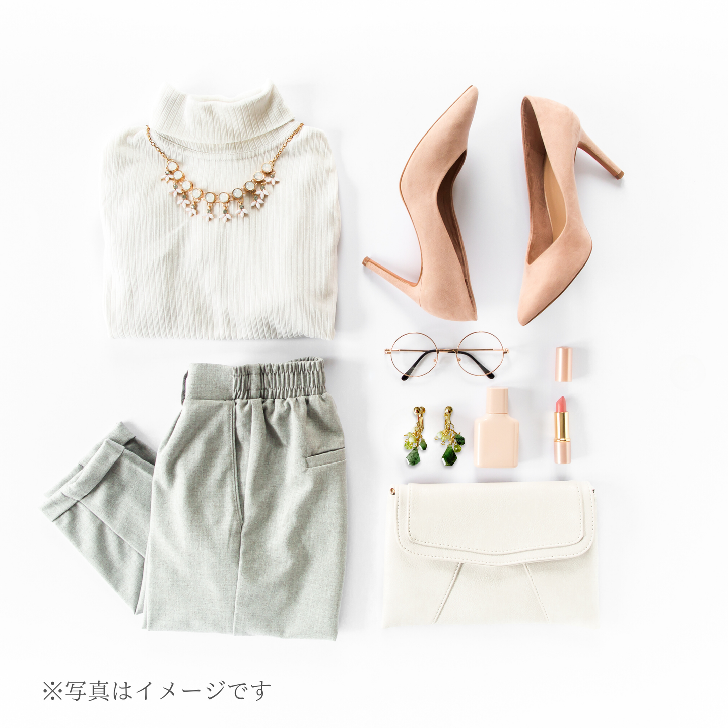 【★送料無料★】〜5月の誕生石〜深いグリーンが輝くエメラルドとペリドットのイヤリング 天然石【14kgf】