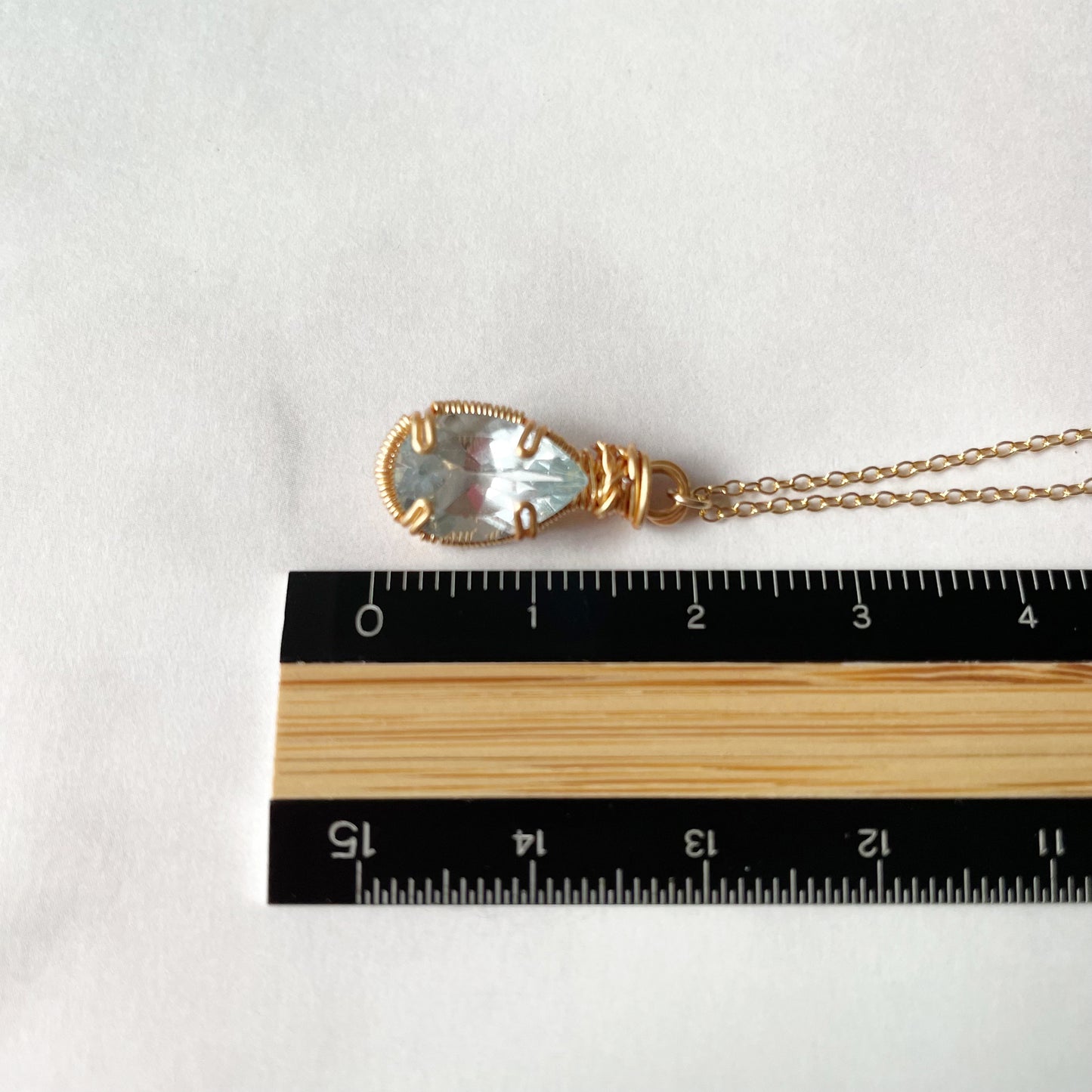 【★送料無料★】〜宝石品質の輝き〜1粒スカイブルートパーズのセットアクセサリー